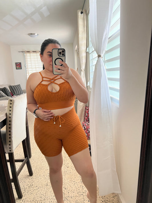 Caramel Short Set