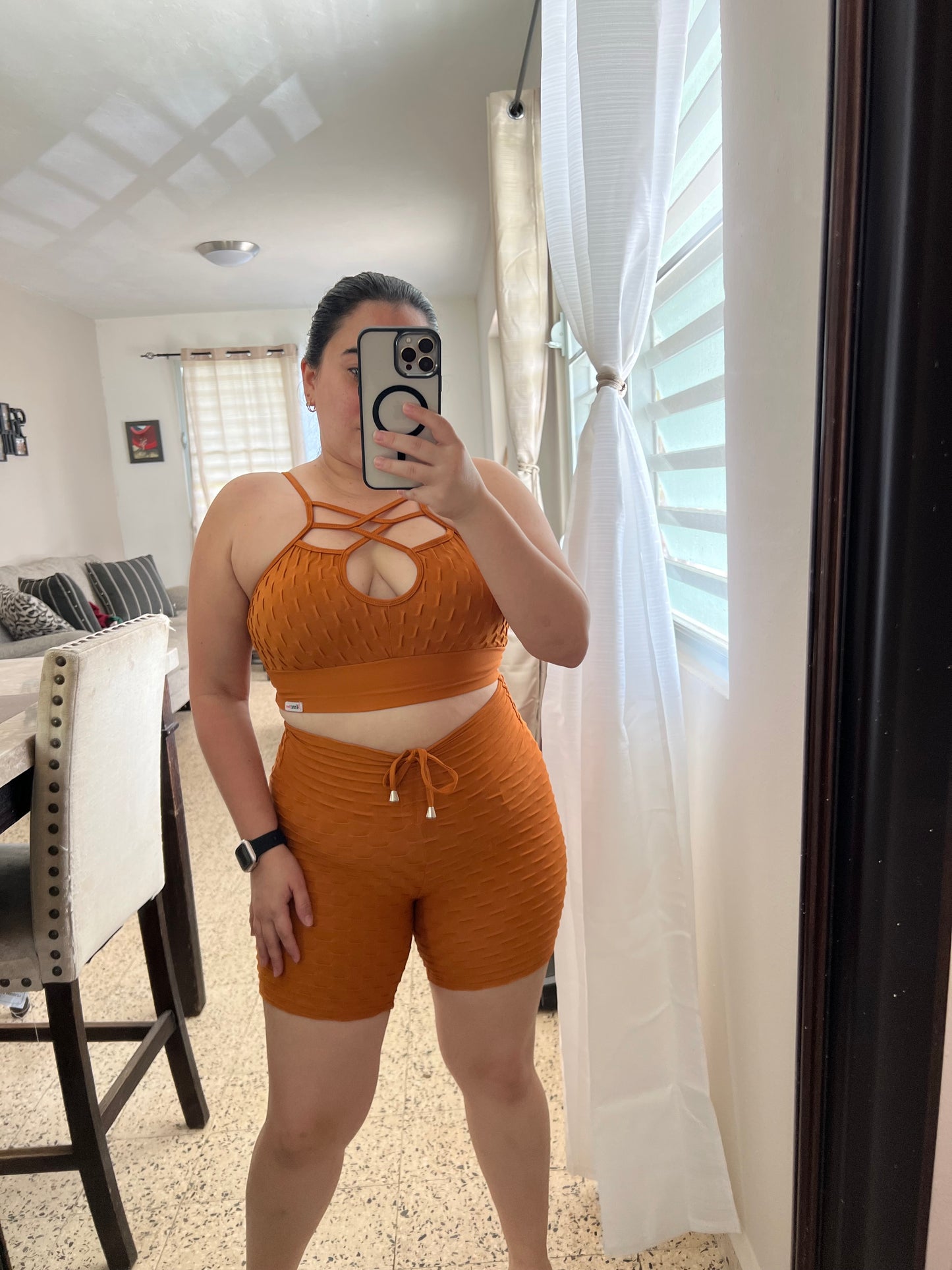 Caramel Short Set